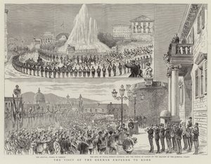 The Visit of the German Emperor to Rome by English School
